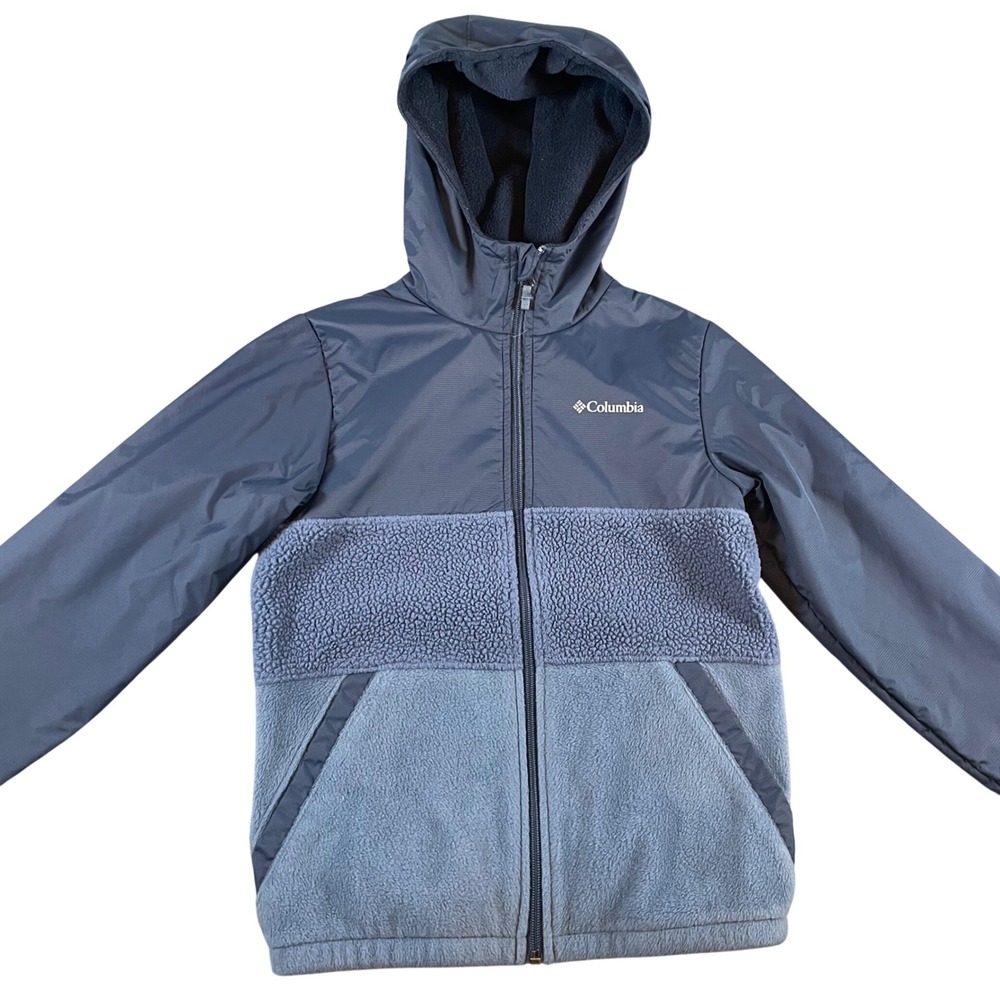 Columbia Boys' Steens Mountain Jacket Small Long‎ Sleeve Casual Fleece